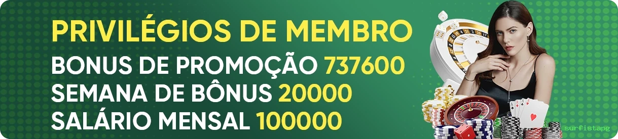 Promoções e bônus exclusivos da surfistapg